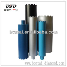 Laser welded wet diamond core drill bits